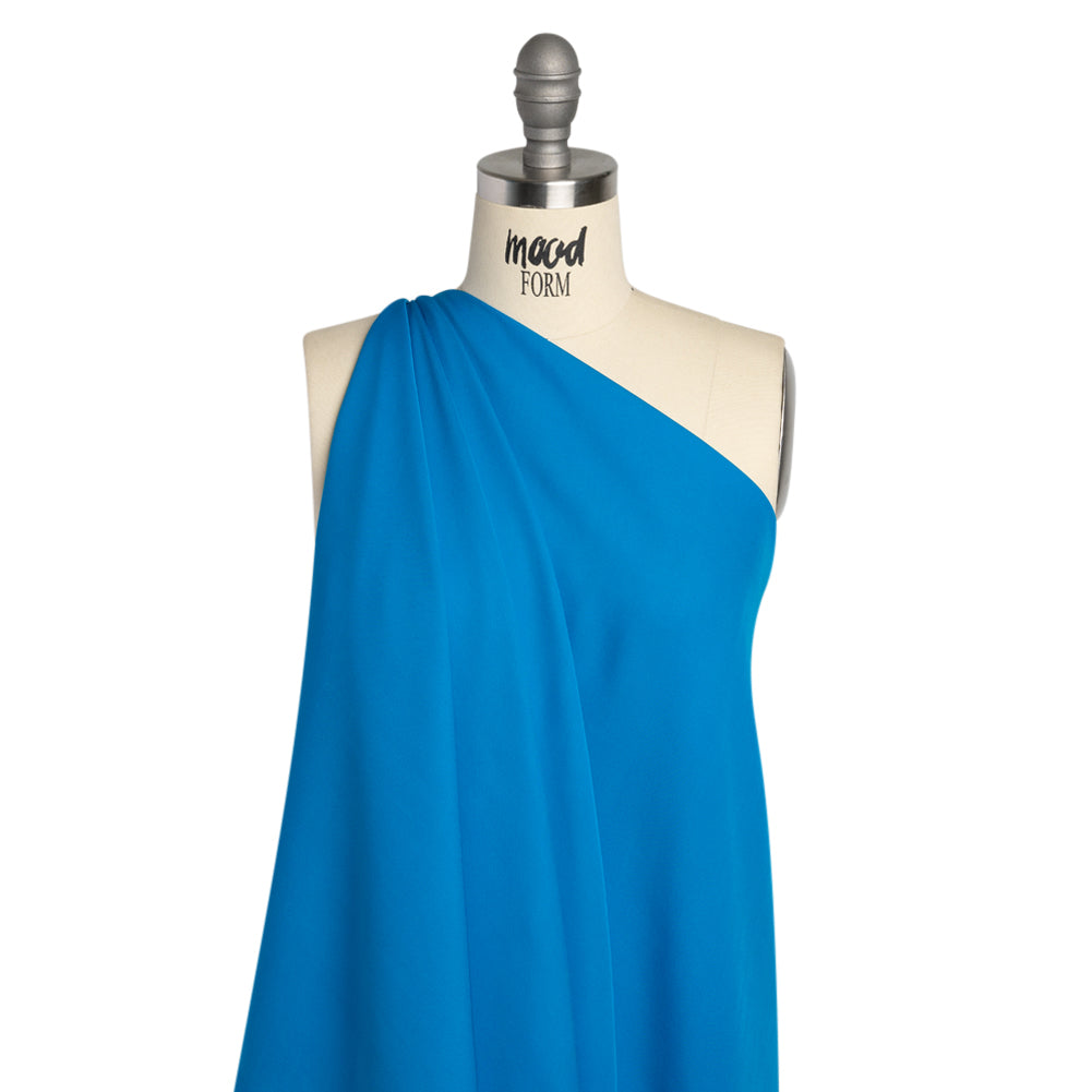 Silk Double Georgette - Directoire Blue - Premium Collection Silk Double Georgette - Directoire Blue - Premium Collection