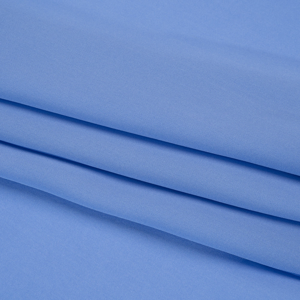 Silk Double Georgette - Regatta Blue - Premium Collection - Folded Silk Double Georgette - Regatta Blue - Premium Collection - Folded