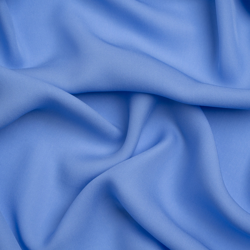 Silk Double Georgette - Regatta Blue - Premium Collection Silk Double Georgette - Regatta Blue - Premium Collection