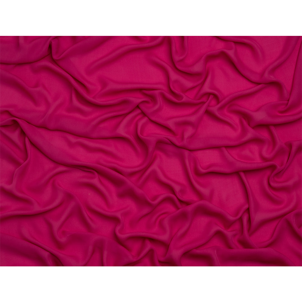 Silk Double Georgette - Beetroot - Premium Collection Silk Double Georgette - Beetroot - Premium Collection