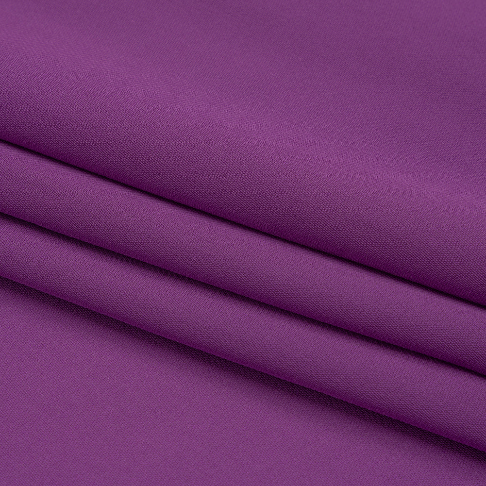 Silk Double Georgette - Bright Purple - Premium Collection Silk Double Georgette - Bright Purple - Premium Collection