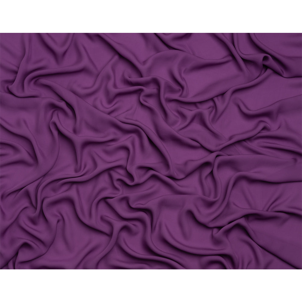 Silk Double Georgette - Bright Purple - Premium Collection Silk Double Georgette - Bright Purple - Premium Collection