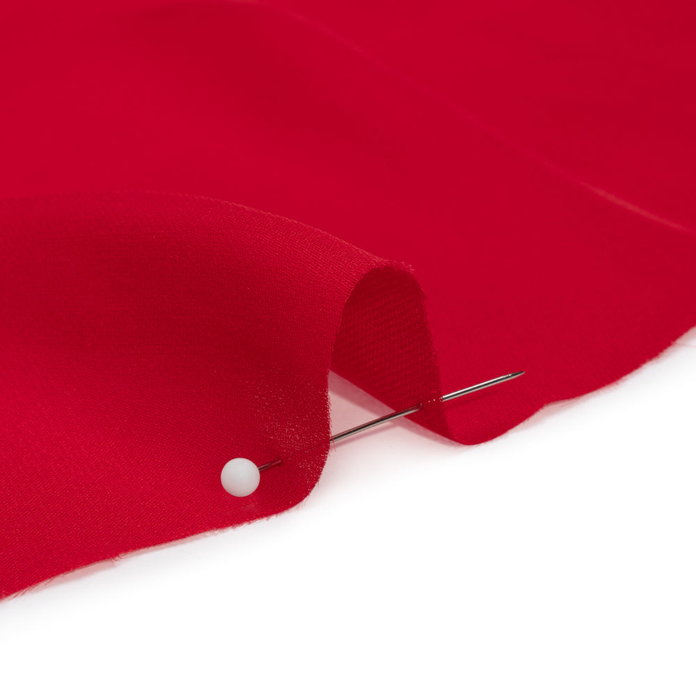 Georgette doble de seda - Rojo - Colección Premium Georgette doble de seda - Rojo - Colección Premium