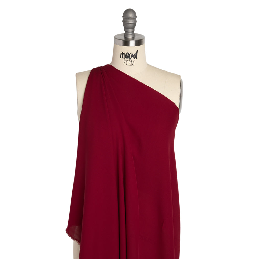 Georgette doble de seda - Chili Pepper - Colección Premium Georgette doble de seda - Chili Pepper - Colección Premium