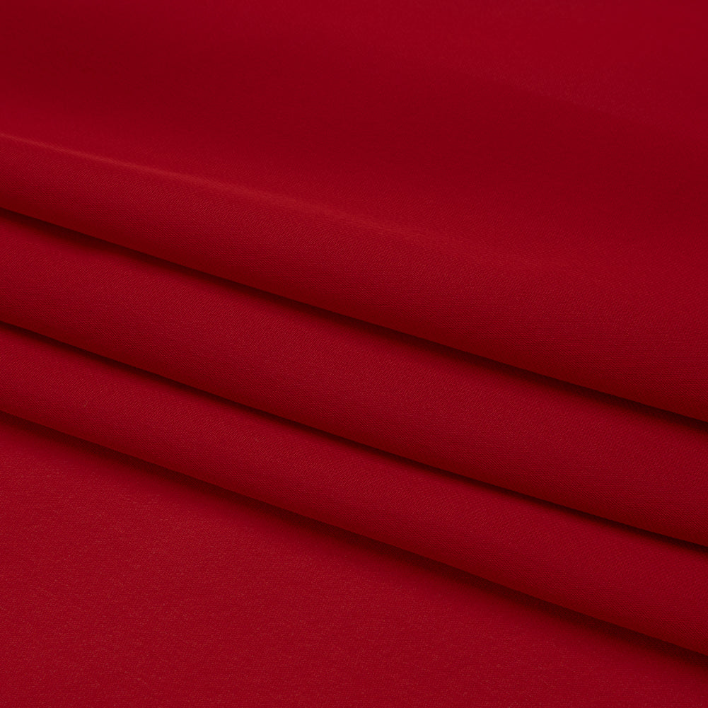 Georgette doble de seda - Rojo Tango - Colección Premium Georgette doble de seda - Rojo Tango - Colección Premium