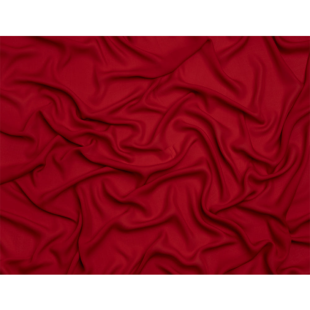 Georgette doble de seda - Rojo Tango - Colección Premium Georgette doble de seda - Rojo Tango - Colección Premium