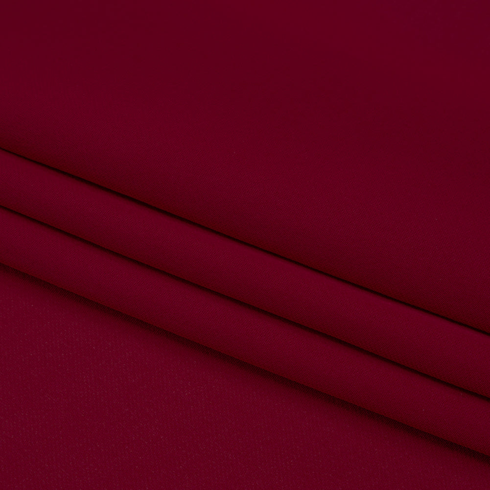 Silk Double Georgette - Wine - Premium Collection Silk Double Georgette - Wine - Premium Collection