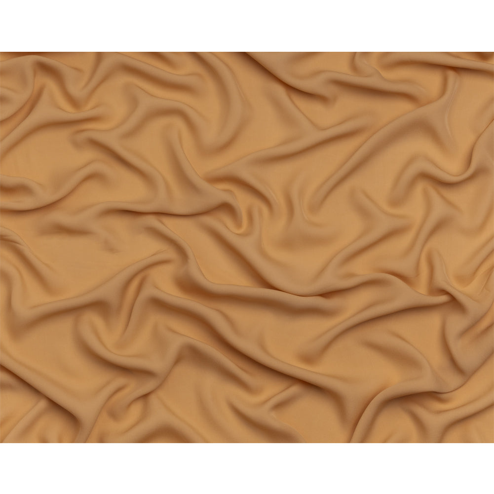 Silk Double Georgette - Toasted - Premium Collection Silk Double Georgette - Toasted - Premium Collection