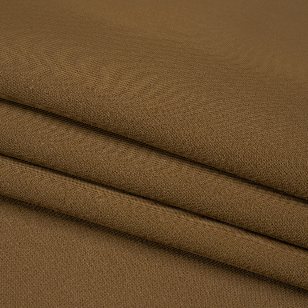 Silk Double Georgette - Dark Olive - Premium Collection - Folded Silk Double Georgette - Dark Olive - Premium Collection - Folded