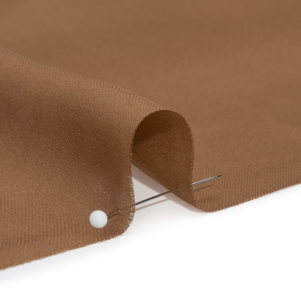 Silk Double Georgette - Light Brown - Premium Collection - Detail Silk Double Georgette - Light Brown - Premium Collection - Detail