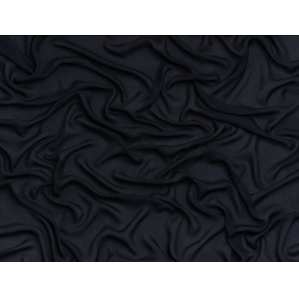 Silk Double Georgette - Midnight - Premium Collection Silk Double Georgette - Midnight - Premium Collection