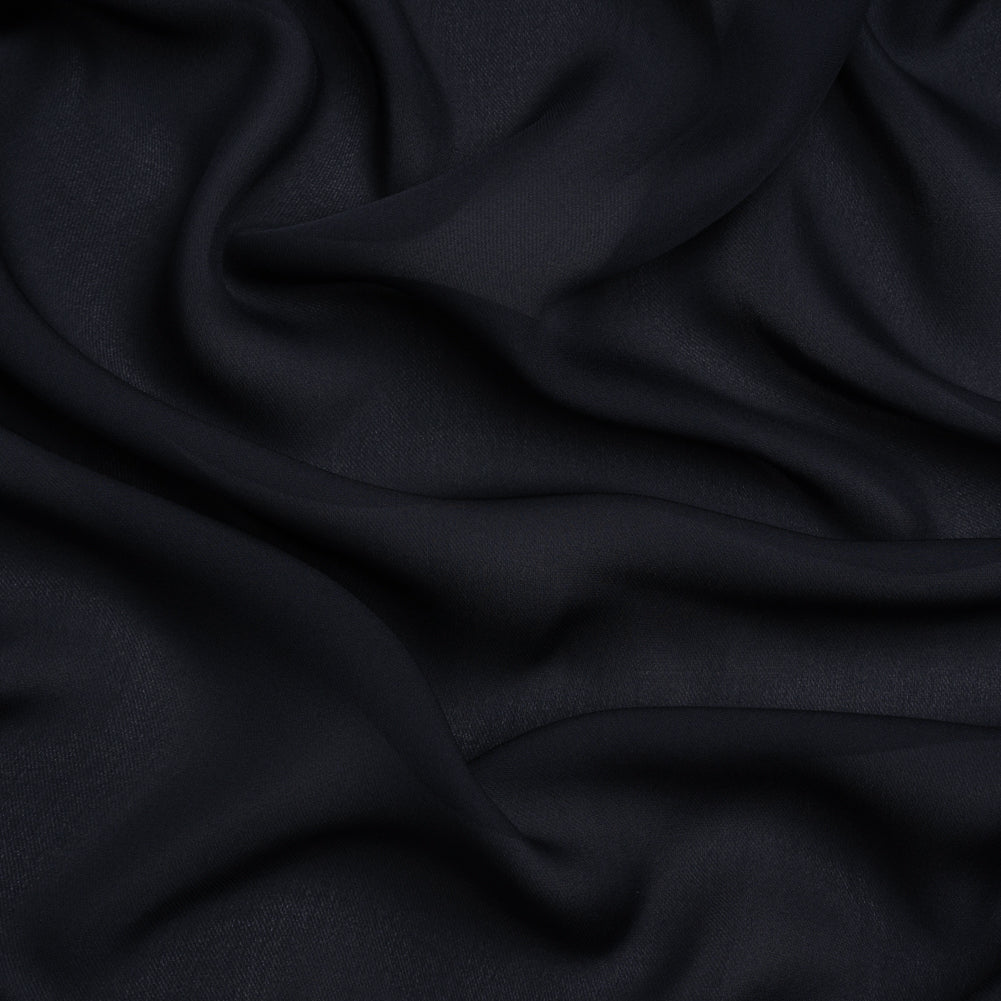Silk Double Georgette - Midnight - Premium Collection Silk Double Georgette - Midnight - Premium Collection