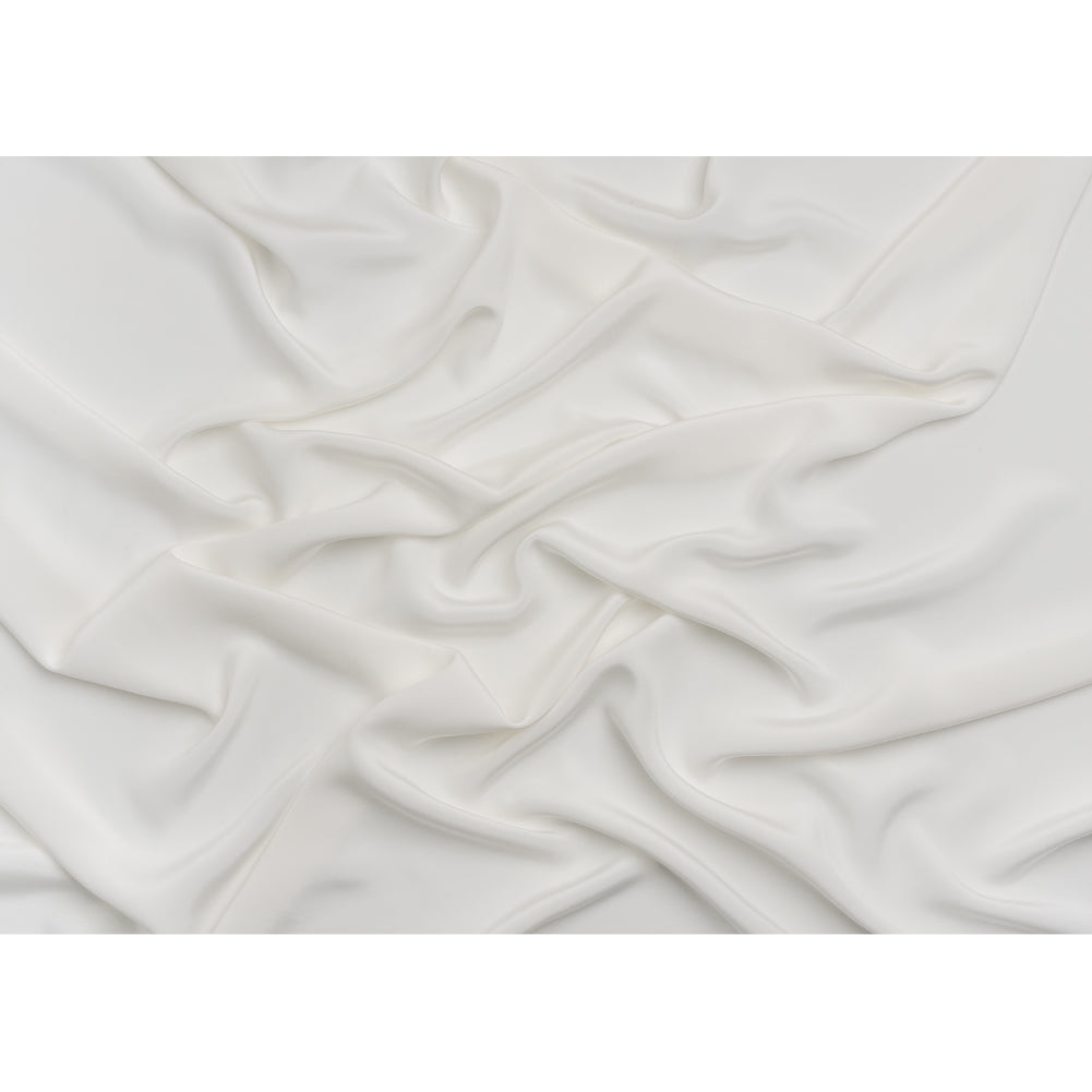 Crepé de seda de 4 capas, 44 pulgadas - Blanco susurro - Colección Premium Crepé de seda de 4 capas, 44 pulgadas - Blanco susurro - Colección Premium