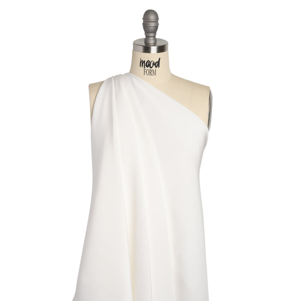 Silk 4-Ply Crepe 44" - Whisper White - Premium Collection Silk 4-Ply Crepe 44" - Whisper White - Premium Collection