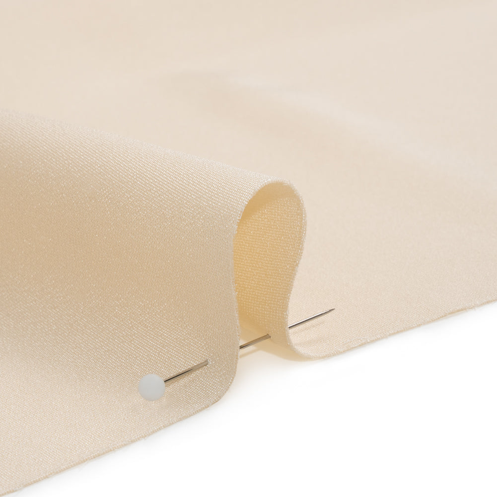 Silk 4-Ply Crepe 44" - Tapioca - Premium Collection