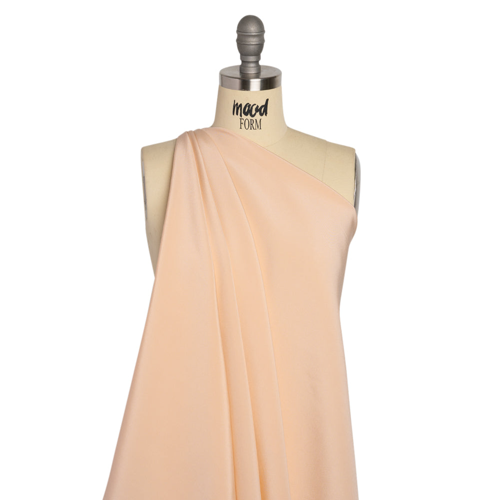 Silk 4-Ply Crepe 44" - Pale Blush - Premium Collection Drape Silk 4-Ply Crepe 44" - Pale Blush - Premium Collection Drape