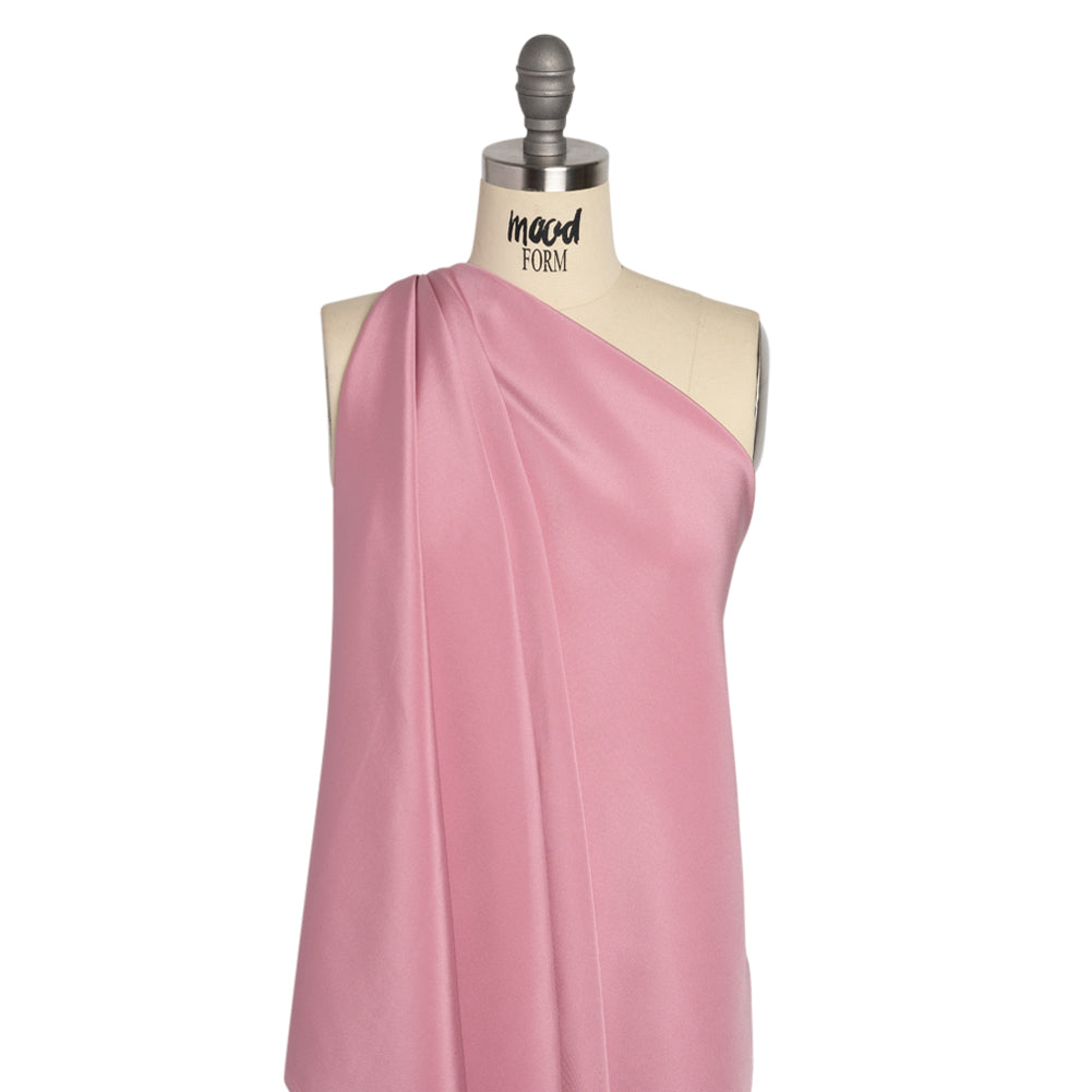 Silk 4-Ply Crepe 44" - Polignac Pink - Premium Collection Drape Silk 4-Ply Crepe 44" - Polignac Pink - Premium Collection Drape