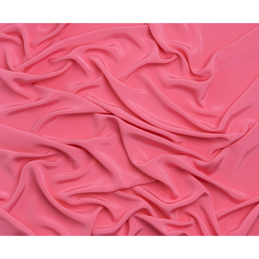 Silk 4-Ply Crepe 44" - Carmine Rose - Premium Collection - Full Silk 4-Ply Crepe 44" - Carmine Rose - Premium Collection - Full