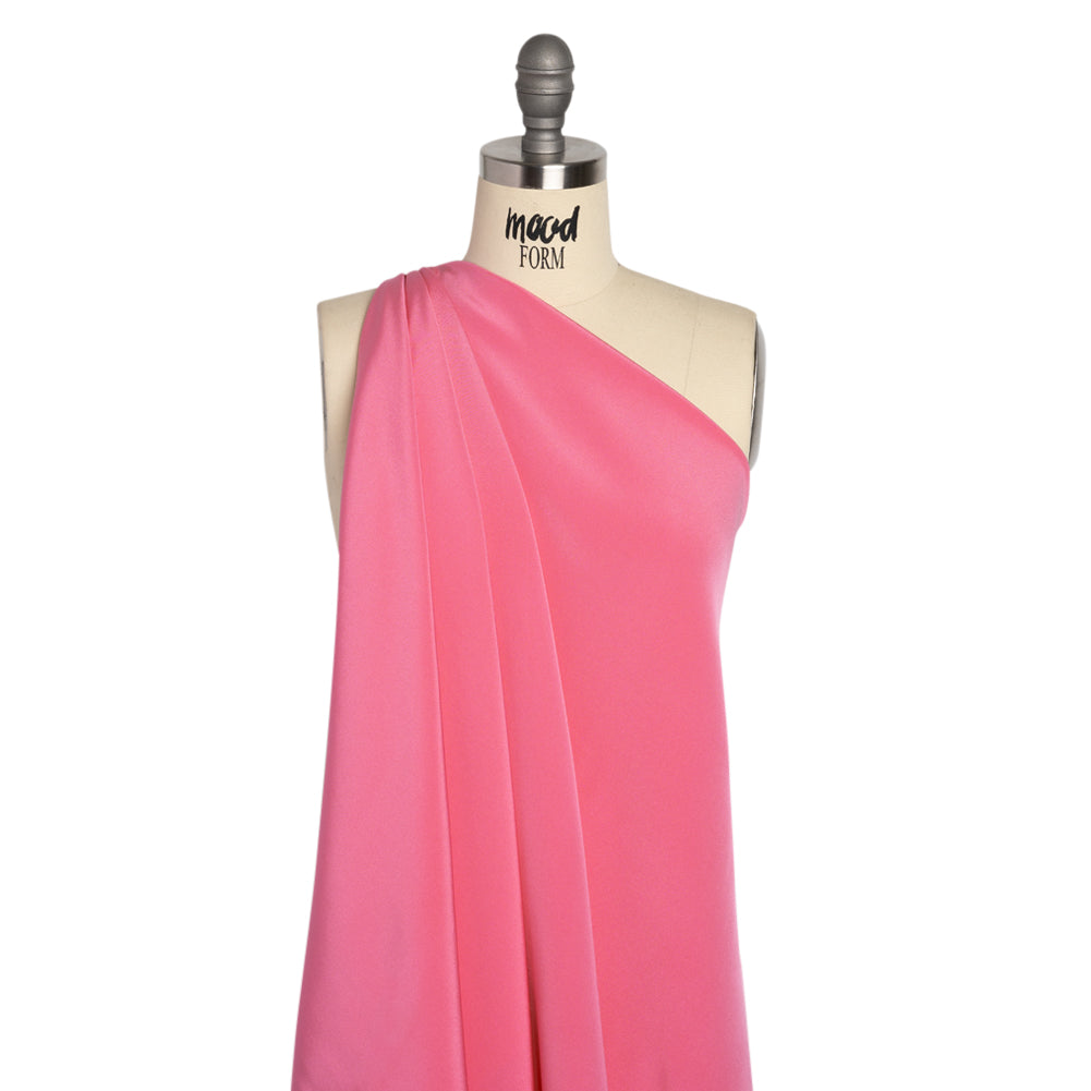 Silk 4-Ply Crepe 44" - Carmine Rose - Premium Collection Drape Silk 4-Ply Crepe 44" - Carmine Rose - Premium Collection Drape