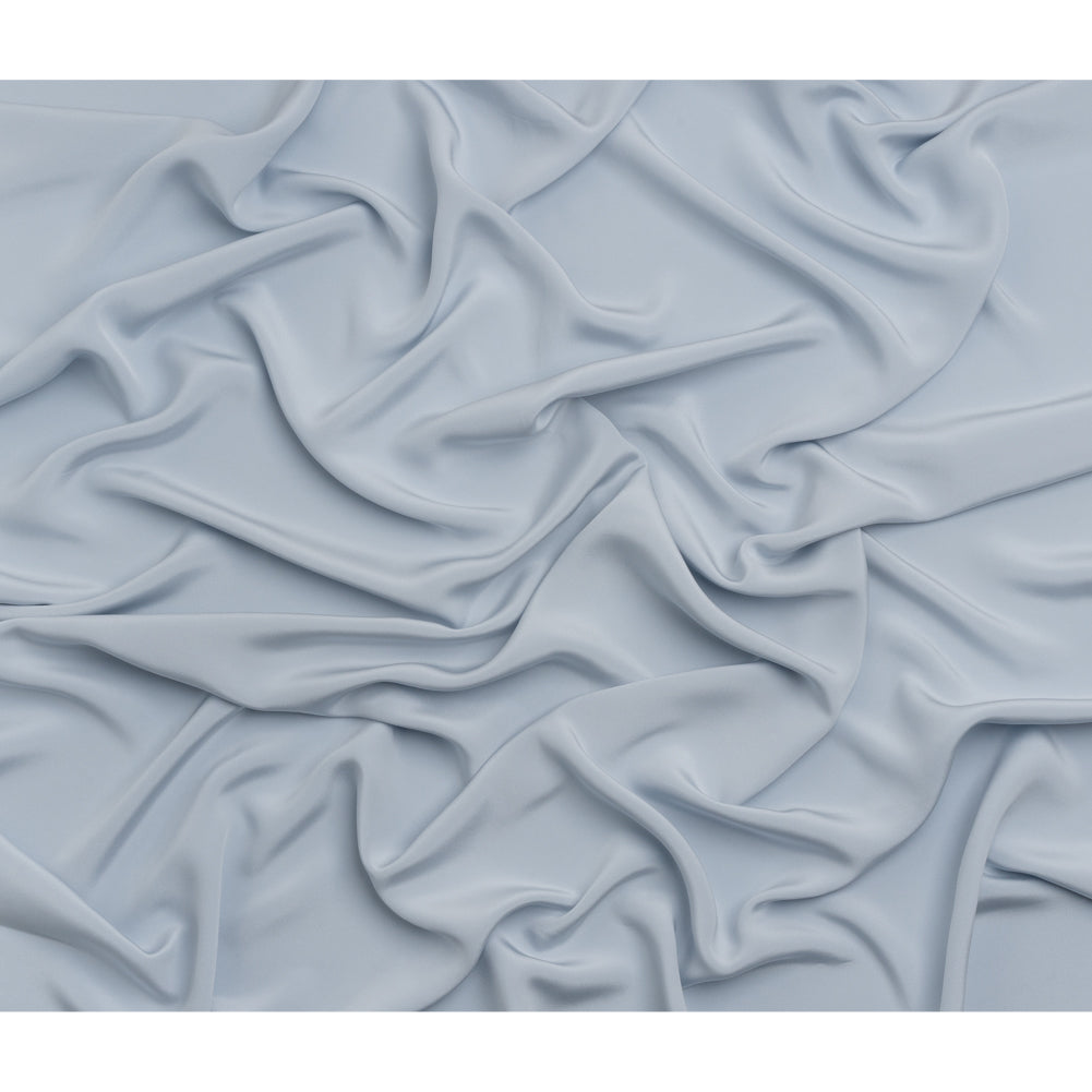 Silk 4-Ply Crepe 44" - Baby Blue - Premium Collection Silk 4-Ply Crepe 44" - Baby Blue - Premium Collection