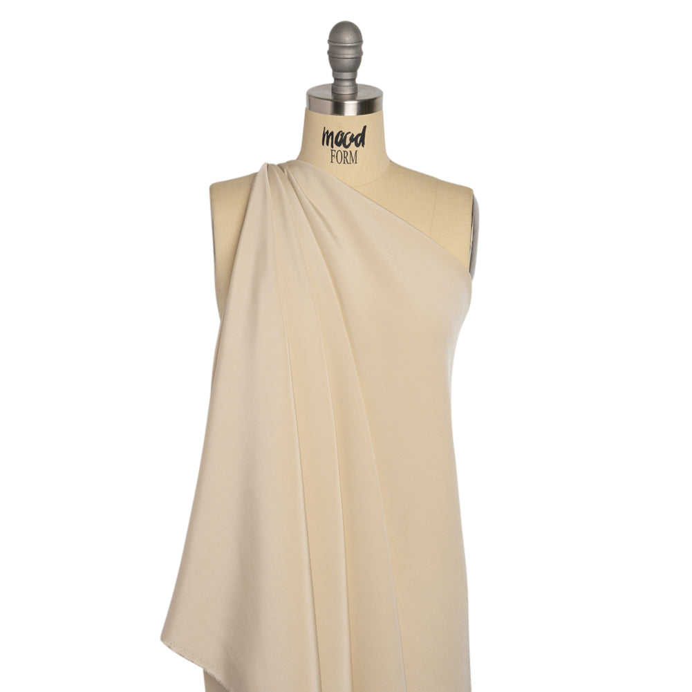 Silk 4-Ply Crepe 44" - Ivory - Premium Collection Silk 4-Ply Crepe 44" - Ivory - Premium Collection