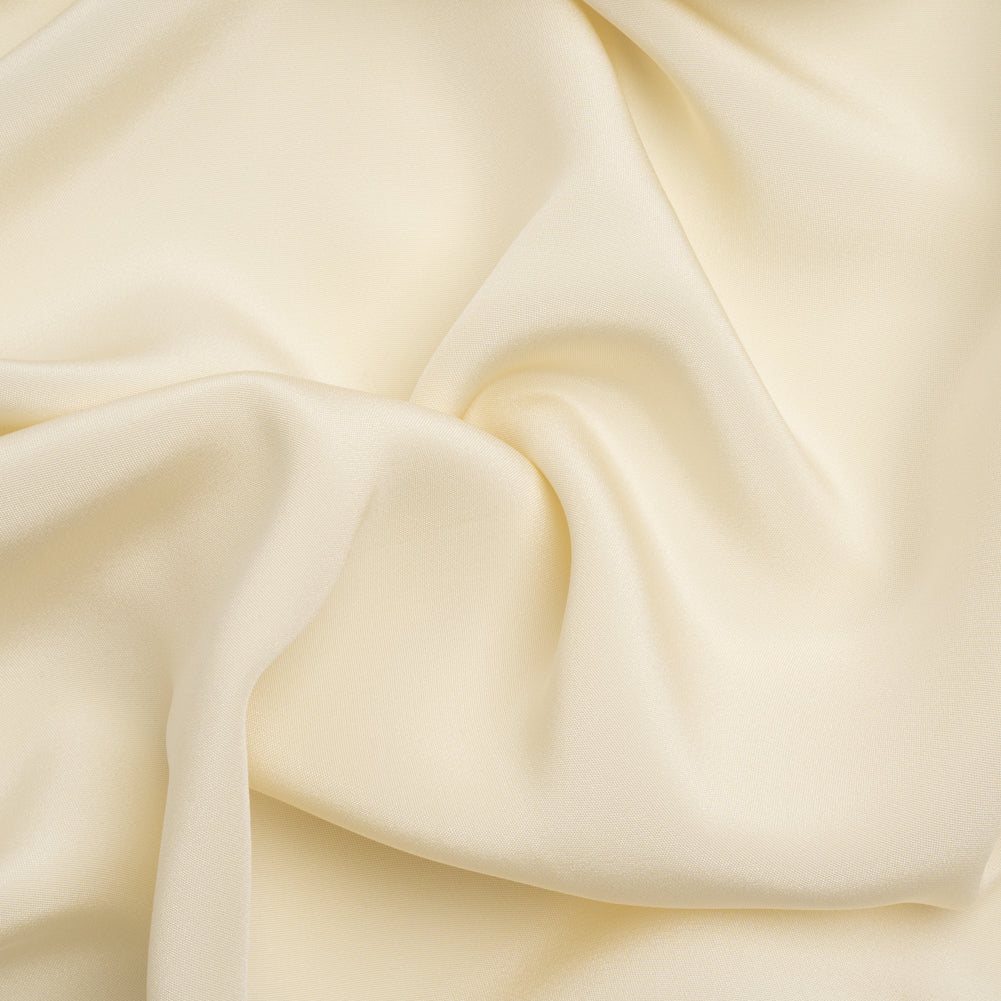 Silk 4-Ply Crepe 44" - Pale Yellow - Premium Collection Silk 4-Ply Crepe 44" - Pale Yellow - Premium Collection