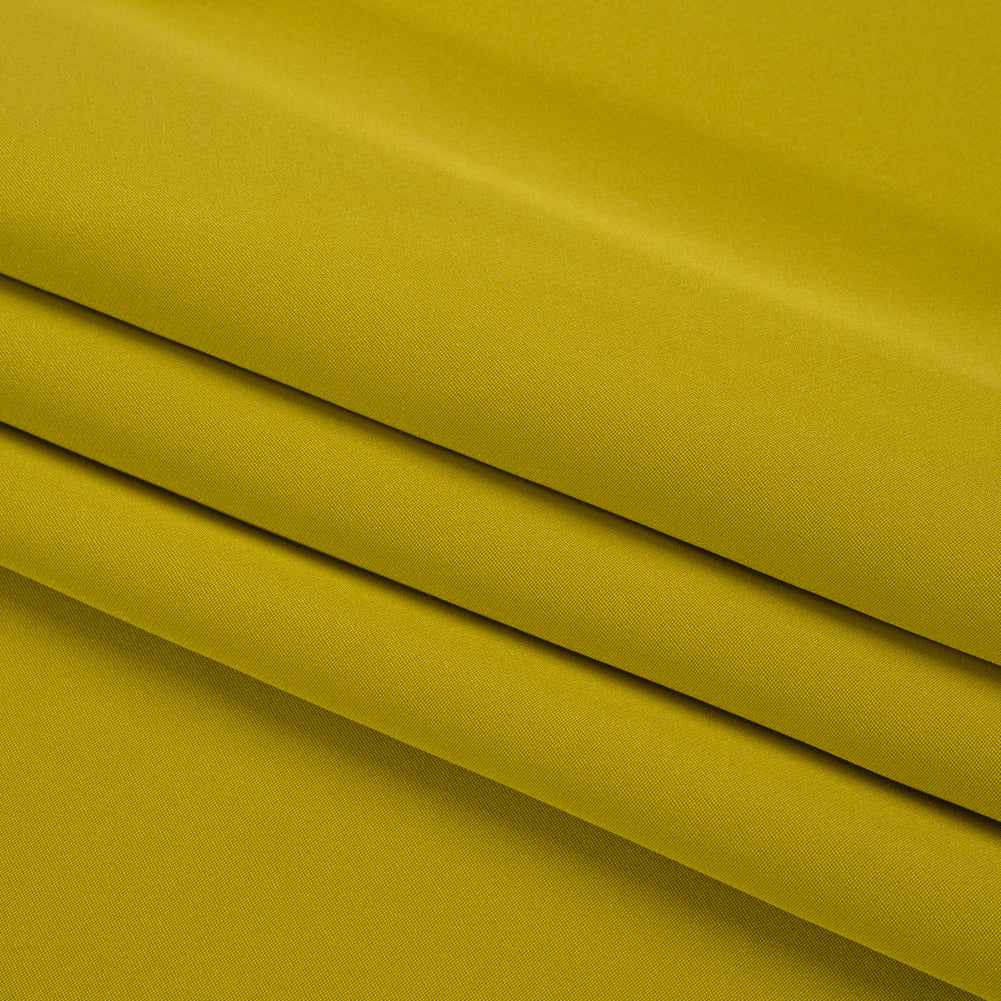 Silk 4-Ply Crepe 44" - Warm Olive - Premium Collection Folded Silk 4-Ply Crepe 44" - Warm Olive - Premium Collection Folded