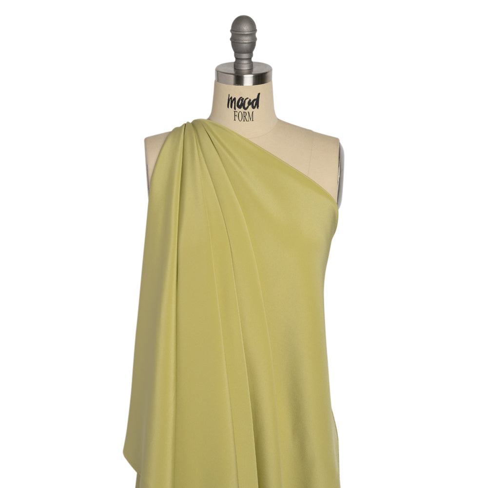 Silk 4-Ply Crepe 44" - Nile Green - Premium Collection