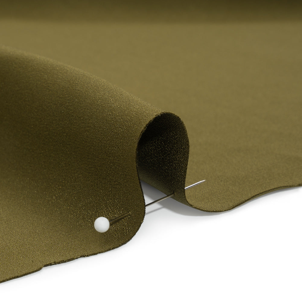 Silk 4-Ply Crepe 44" - Olive Green - Premium Collection Silk 4-Ply Crepe 44" - Olive Green - Premium Collection