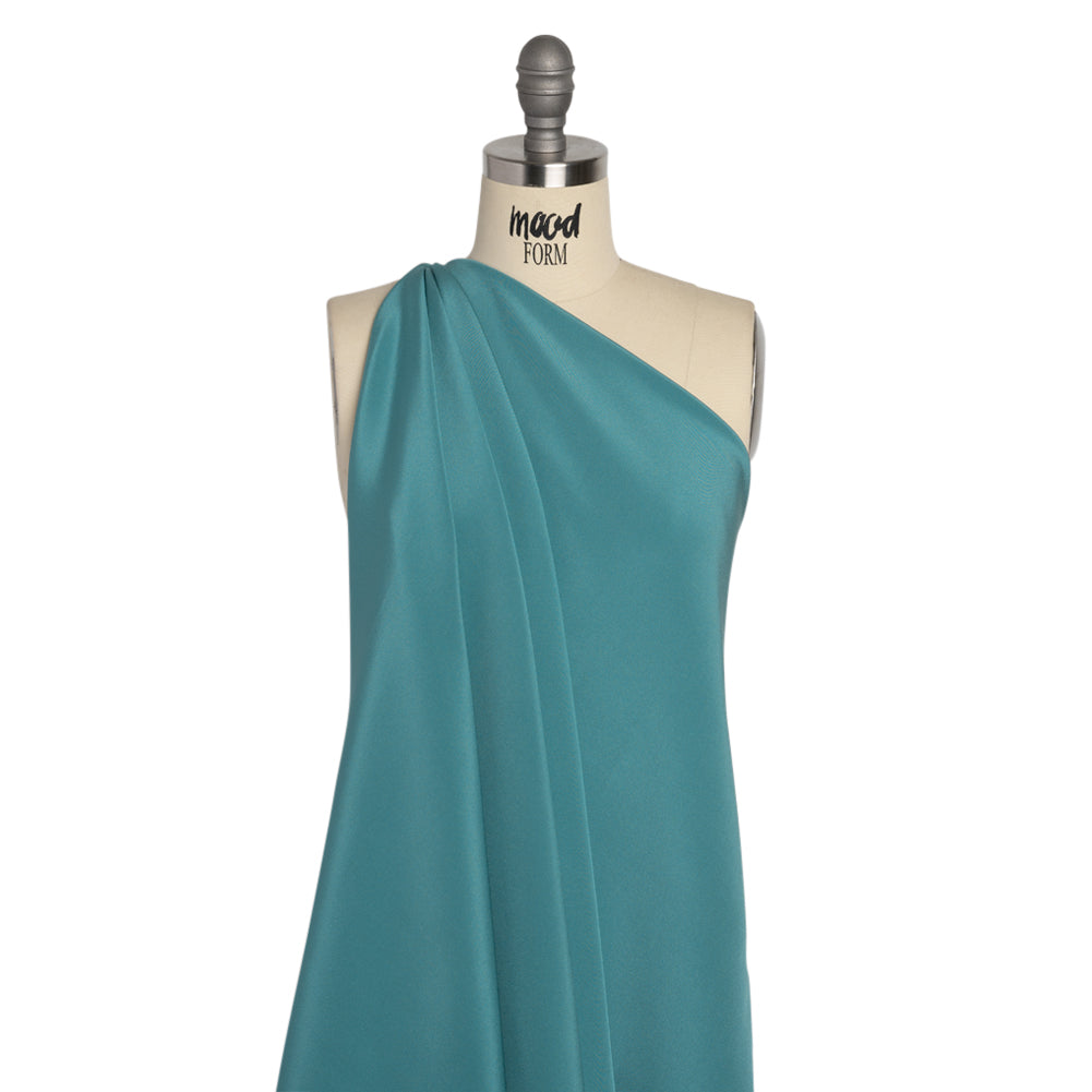 Silk 4-Ply Crepe 44" - Colonial Blue - Premium Collection Silk 4-Ply Crepe 44" - Colonial Blue - Premium Collection