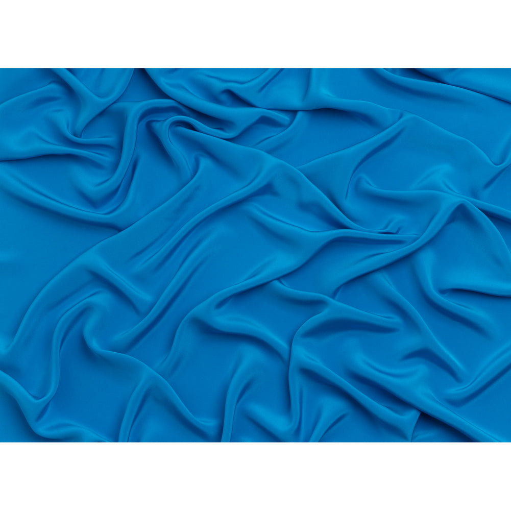 Silk 4-Ply Crepe 44" - Directoire Blue - Premium Collection Silk 4-Ply Crepe 44" - Directoire Blue - Premium Collection