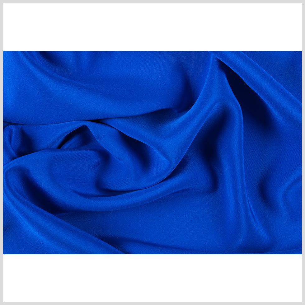 Silk 4-Ply Crepe 44" - Princess Blue - Premium Collection Full Silk 4-Ply Crepe 44" - Princess Blue - Premium Collection Full