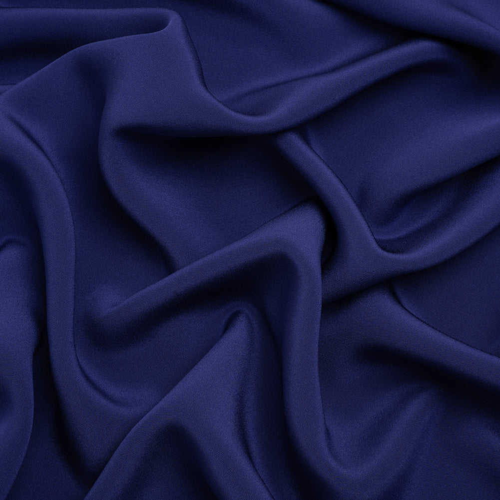 Silk 4-Ply Crepe 44" - Estate Blue - Premium Collection Silk 4-Ply Crepe 44" - Estate Blue - Premium Collection