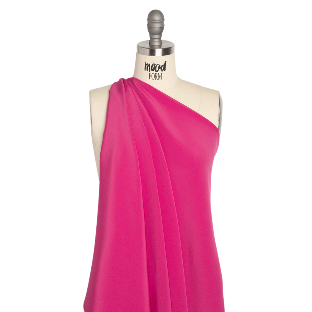 Silk 4-Ply Crepe 44" - Beetroot - Premium Collection Drape Silk 4-Ply Crepe 44" - Beetroot - Premium Collection Drape