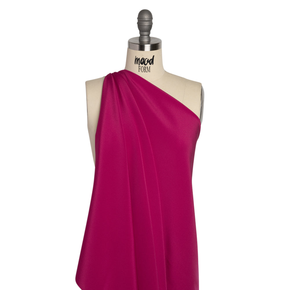 Silk 4-Ply Crepe 44" - Magenta Haze - Premium Collection Drape Silk 4-Ply Crepe 44" - Magenta Haze - Premium Collection Drape