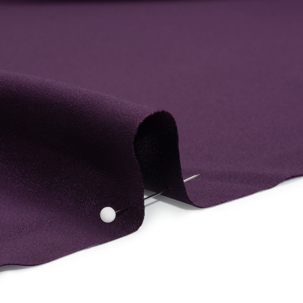Silk 4-Ply Crepe 44" - Blackberry - Premium Collection Silk 4-Ply Crepe 44" - Blackberry - Premium Collection