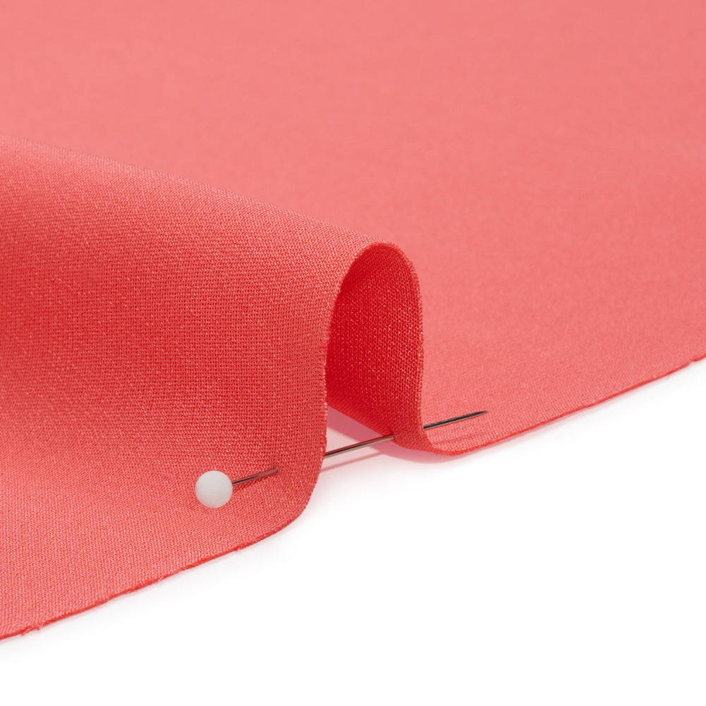 Silk 4-Ply Crepe 44" - Salmon - Premium Collection Detail Silk 4-Ply Crepe 44" - Salmon - Premium Collection Detail