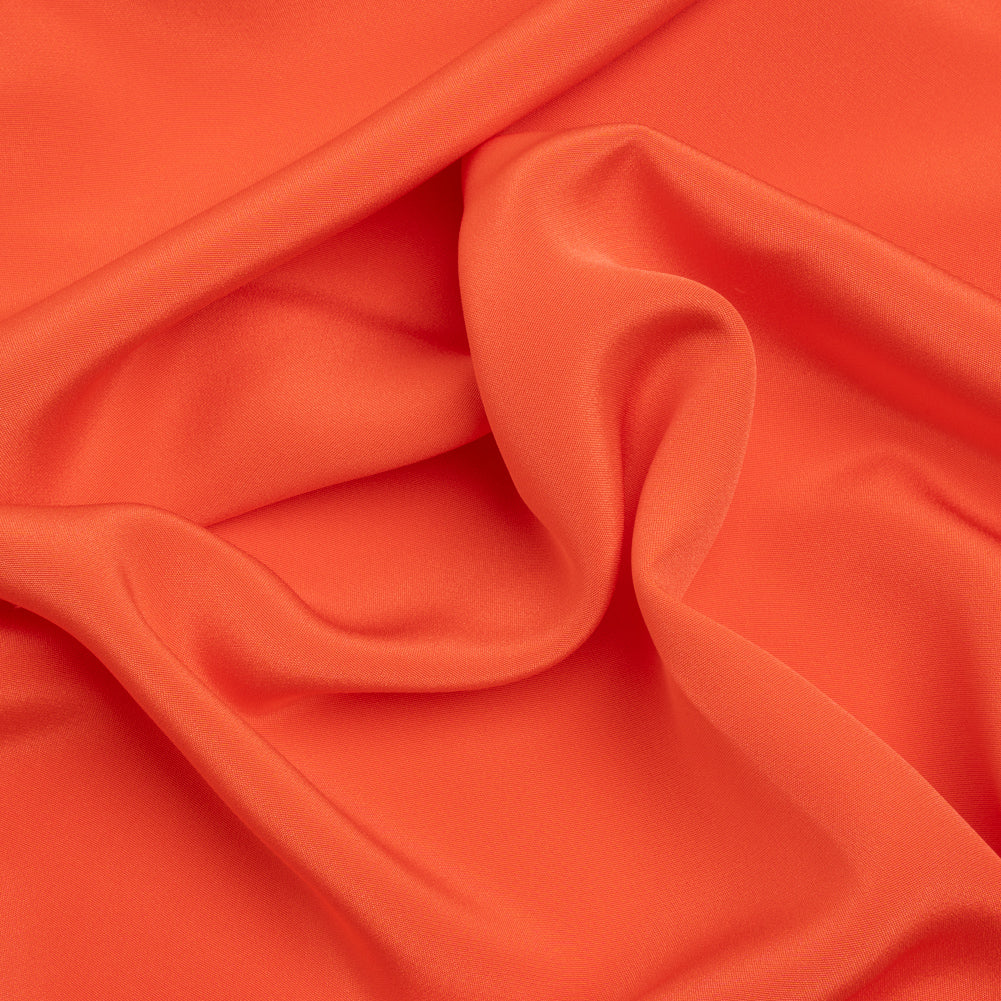 Silk 4-Ply Crepe 44" - Mandarin - Premium Collection - Image 2 of 8 Silk 4-Ply Crepe 44" - Mandarin - Premium Collection - Image 2 of 8