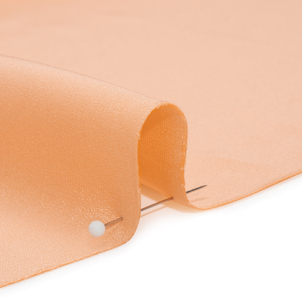 Silk 4-Ply Crepe 44" - Peach - Premium Collection Detail Silk 4-Ply Crepe 44" - Peach - Premium Collection Detail