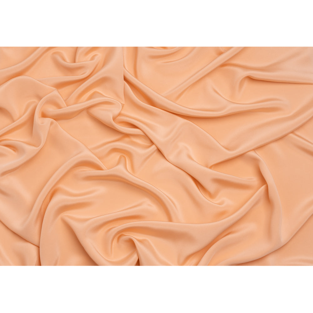 Silk 4-Ply Crepe 44" - Peach - Premium Collection - Full Silk 4-Ply Crepe 44" - Peach - Premium Collection - Full
