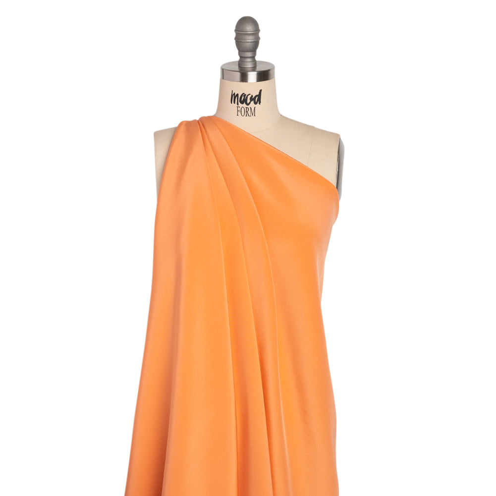 Silk 4-Ply Crepe 44" - Peach Fuzz - Premium Collection Drape Silk 4-Ply Crepe 44" - Peach Fuzz - Premium Collection Drape