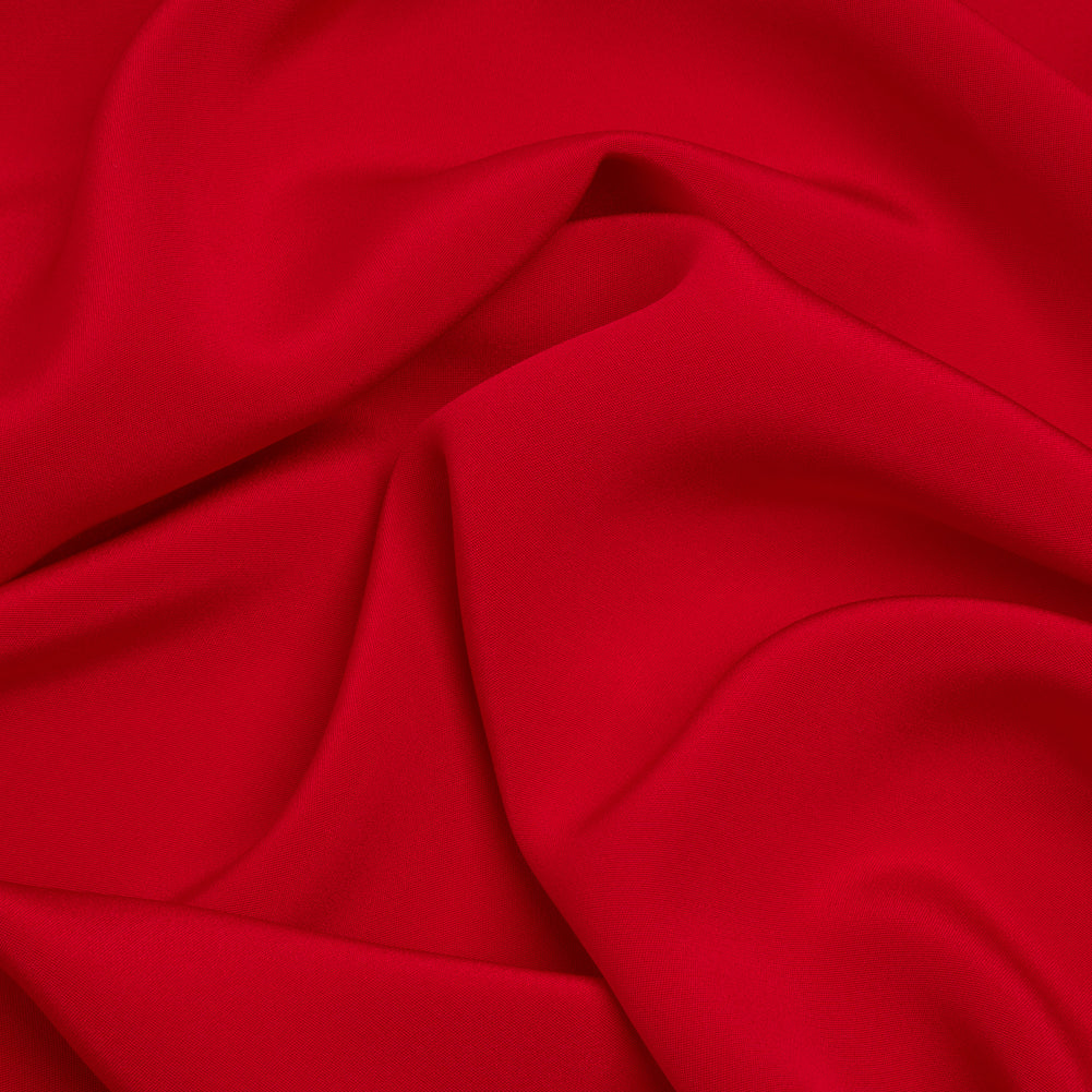 Silk 4-Ply Crepe 44" - Red - Premium Collection Silk 4-Ply Crepe 44" - Red - Premium Collection