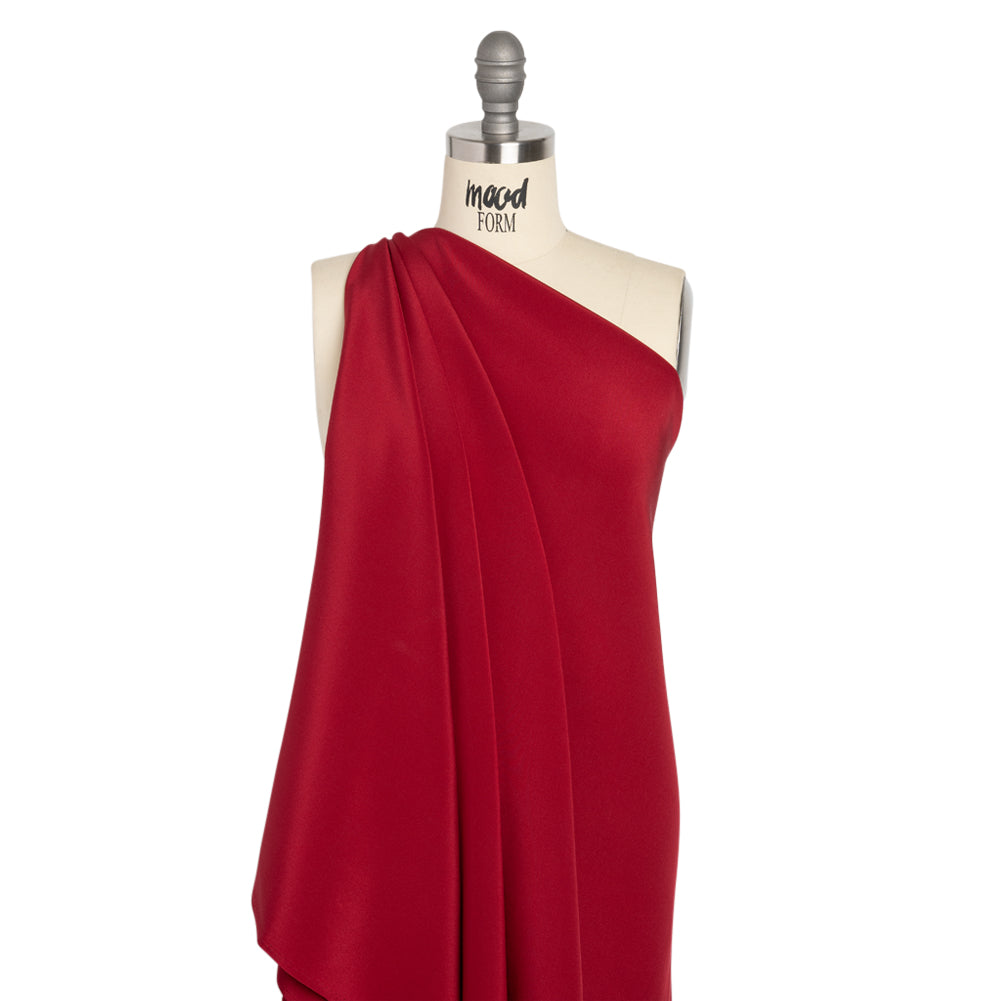 Silk 4-Ply Crepe 44" - Chili Pepper - Premium Collection Silk 4-Ply Crepe 44" - Chili Pepper - Premium Collection