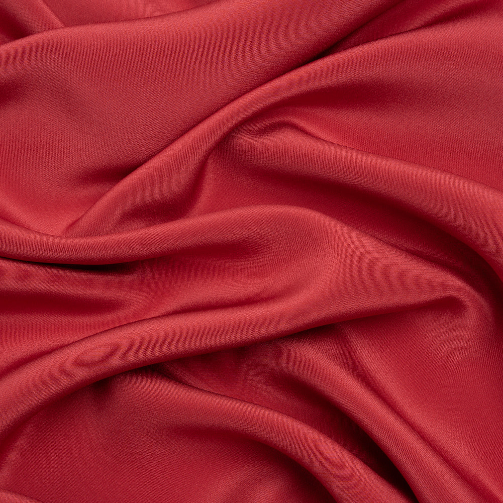 Silk 4-Ply Crepe 44" - Brick - Premium Collection Silk 4-Ply Crepe 44" - Brick - Premium Collection