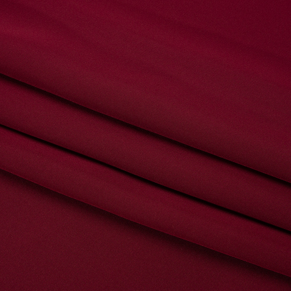 Silk 4-Ply Crepe 44" - Maroon - Premium Collection Silk 4-Ply Crepe 44" - Maroon - Premium Collection