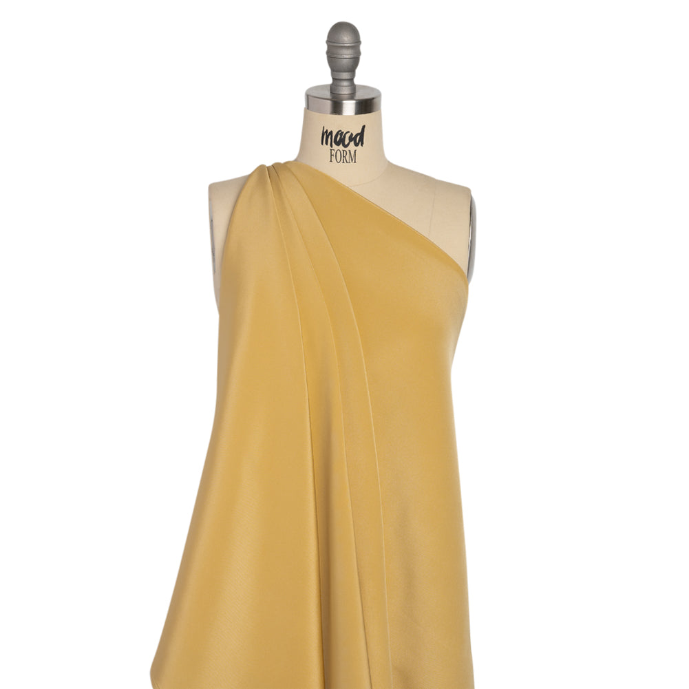 Silk 4-Ply Crepe 44" - Gold - Premium Collection Silk 4-Ply Crepe 44" - Gold - Premium Collection