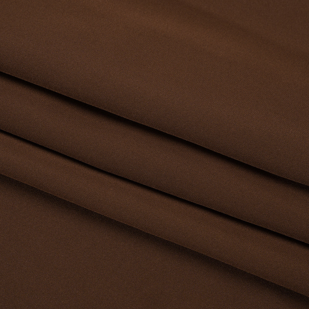Silk 4-Ply Crepe 44" - Chocolate - Premium Collection Folded Silk 4-Ply Crepe 44" - Chocolate - Premium Collection Folded