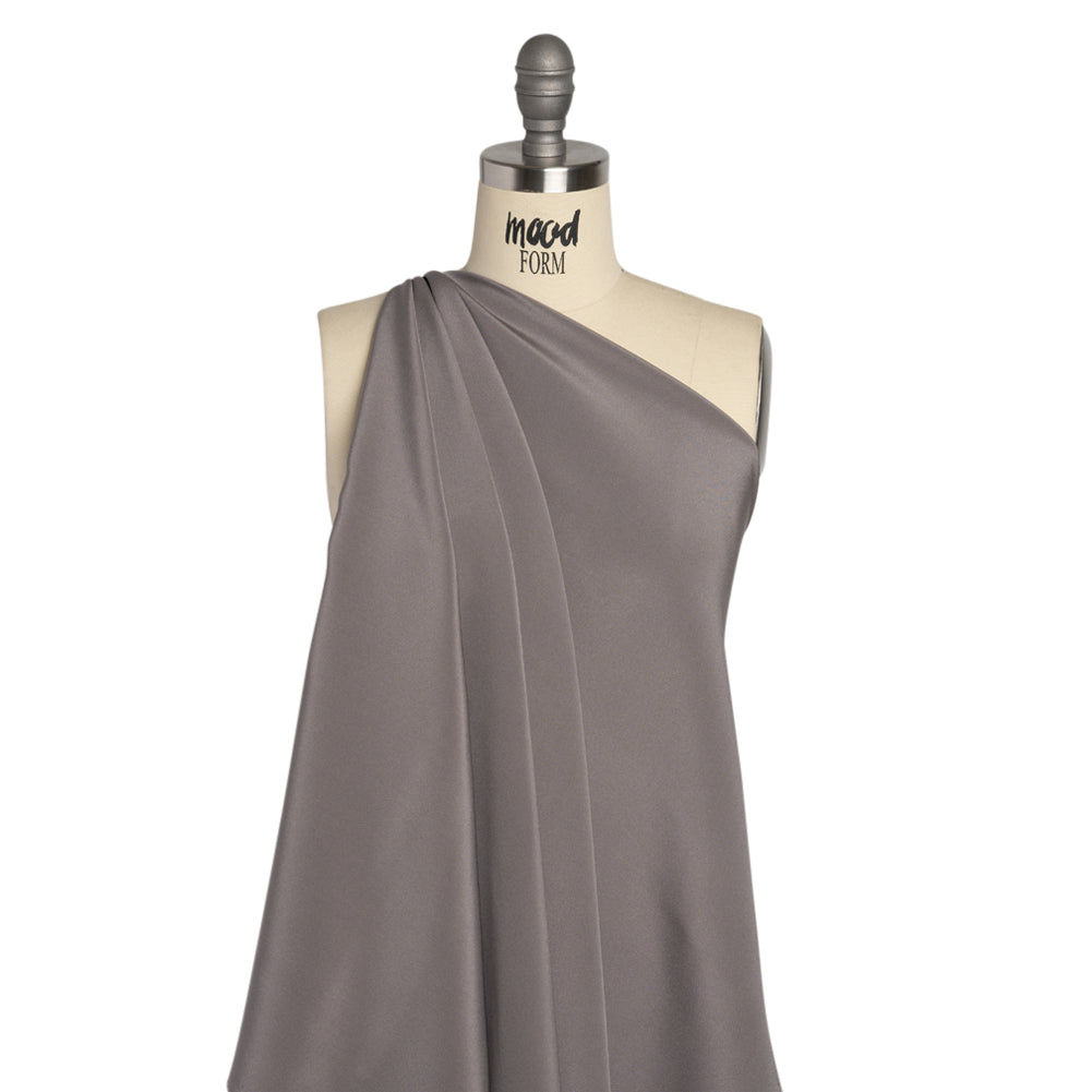 Silk 4-Ply Crepe 44" - Dark Silver - Premium Collection Silk 4-Ply Crepe 44" - Dark Silver - Premium Collection