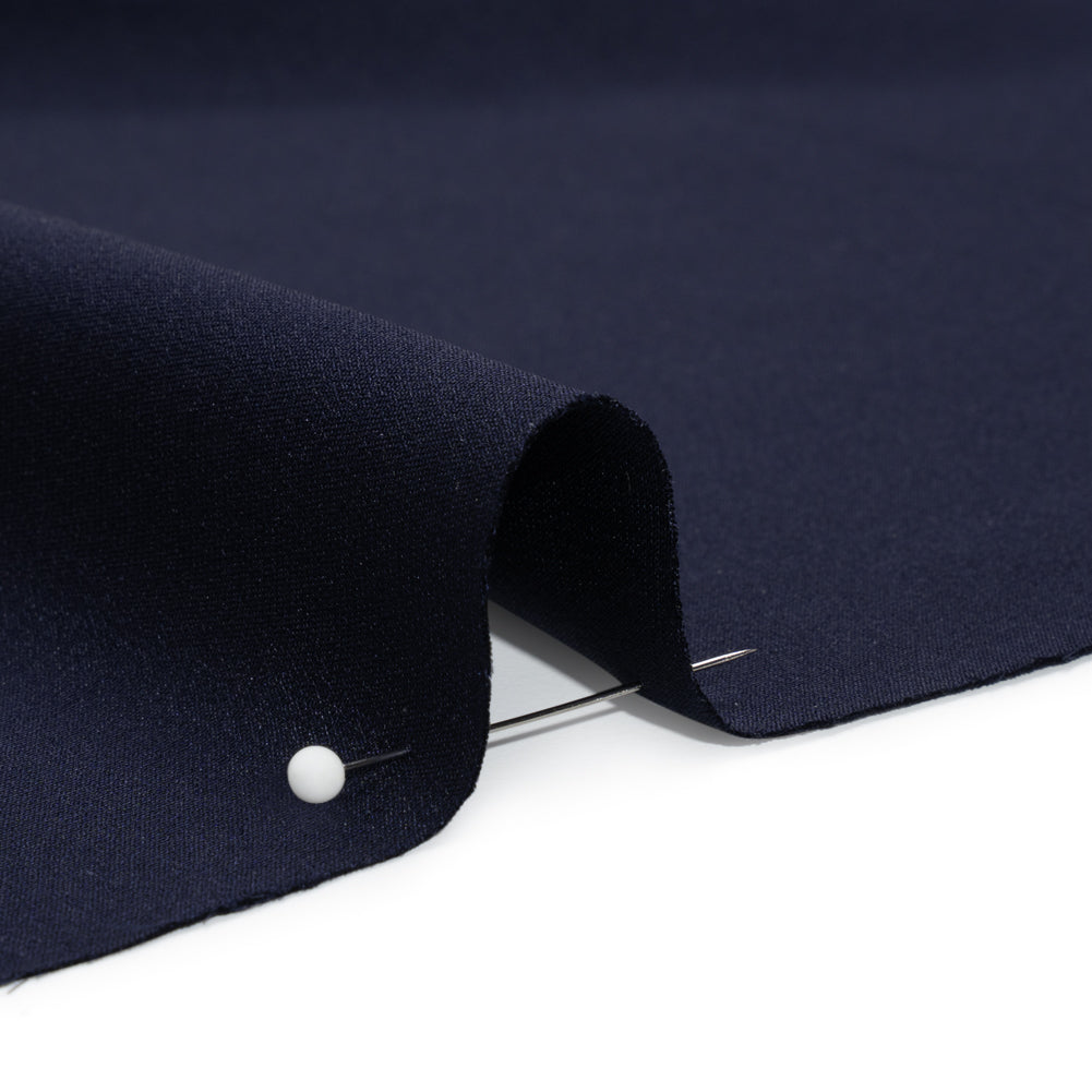 Silk 4-Ply Crepe 44" - Navy - Premium Collection Silk 4-Ply Crepe 44" - Navy - Premium Collection