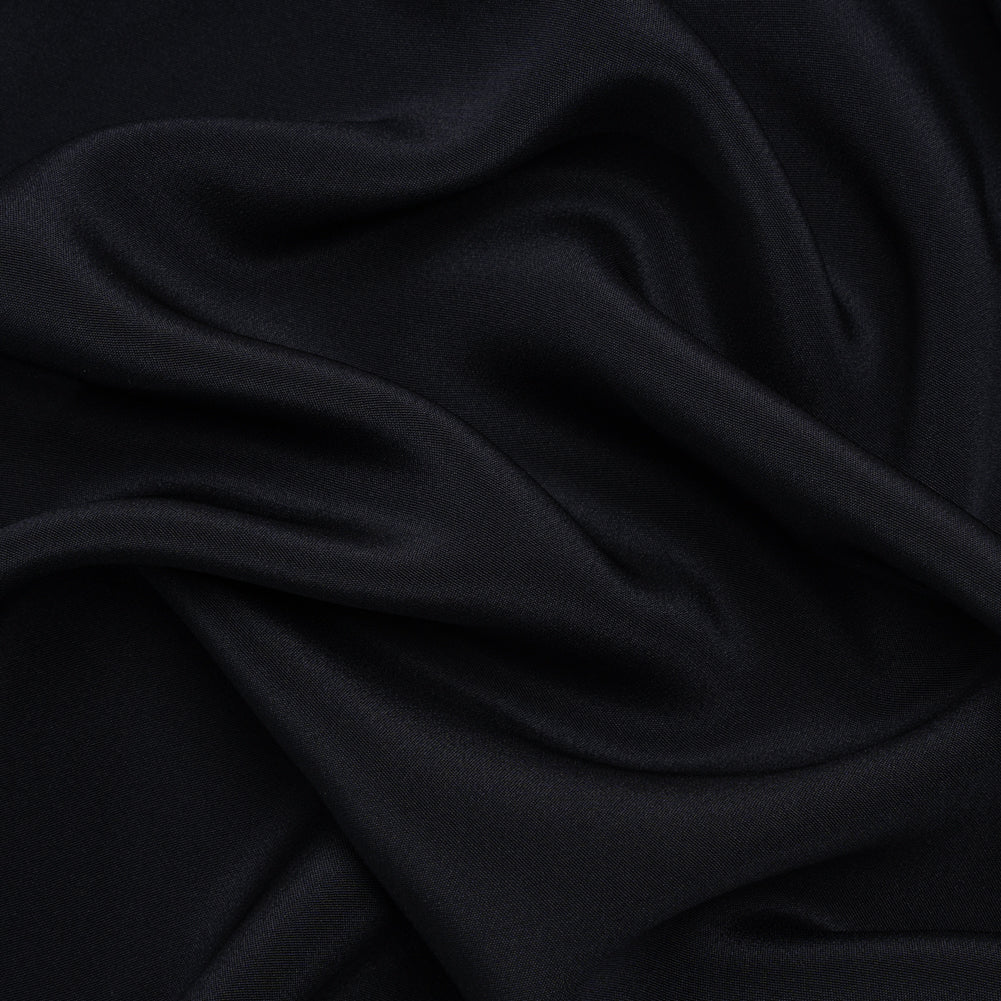 Silk 4-Ply Crepe 44" - Midnight - Premium Collection Silk 4-Ply Crepe 44" - Midnight - Premium Collection